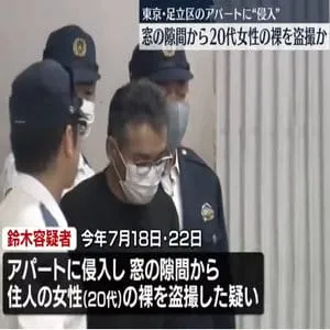 アパートに2度侵入し20代女性の裸を盗撮か　男（56）を逮捕　東京・足立区