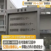 奈良県職員“リモートさぼり”懲戒処分　在宅勤務装いアウトドア施設や飲食店へ