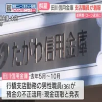 田川信用金庫の支店職員が1060万円を着服　遊興費・ローン返済に使用　福岡