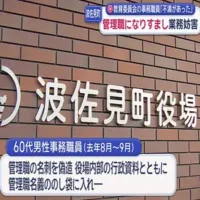 「人事異動や待遇に不満があった」教委職員が別の職員になりすまし業務妨害　長崎