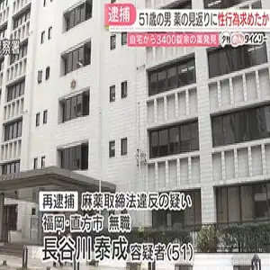 少女に薬を渡す見返りに性行為を求めたか　51歳の男を再逮捕