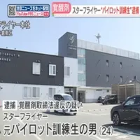 パイロット訓練生が覚醒剤使用の疑い　客を乗せて操縦訓練　スターフライヤー