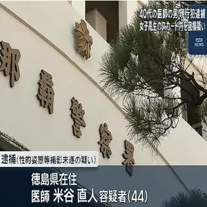 40代医師の男が女子高生のスカート内盗撮の疑い　沖縄