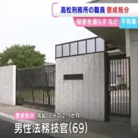 高松刑務所の男性法務技官がブログで他人を侮辱・国の内部文章を掲載　懲戒処分